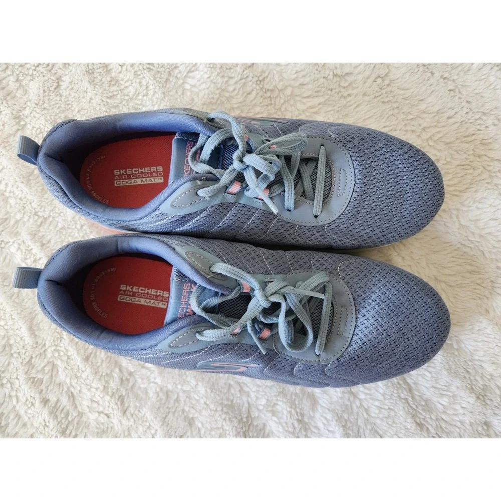 Skechers GOwalk Air 2.0 -‎ Dynamic Virtue Walking shoes Womens Size 11 Blue